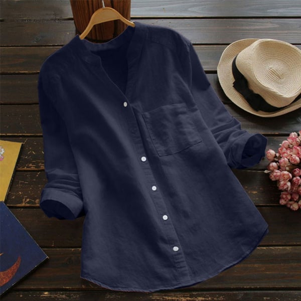 VilmaChic™ | Stylish Linen Shirt