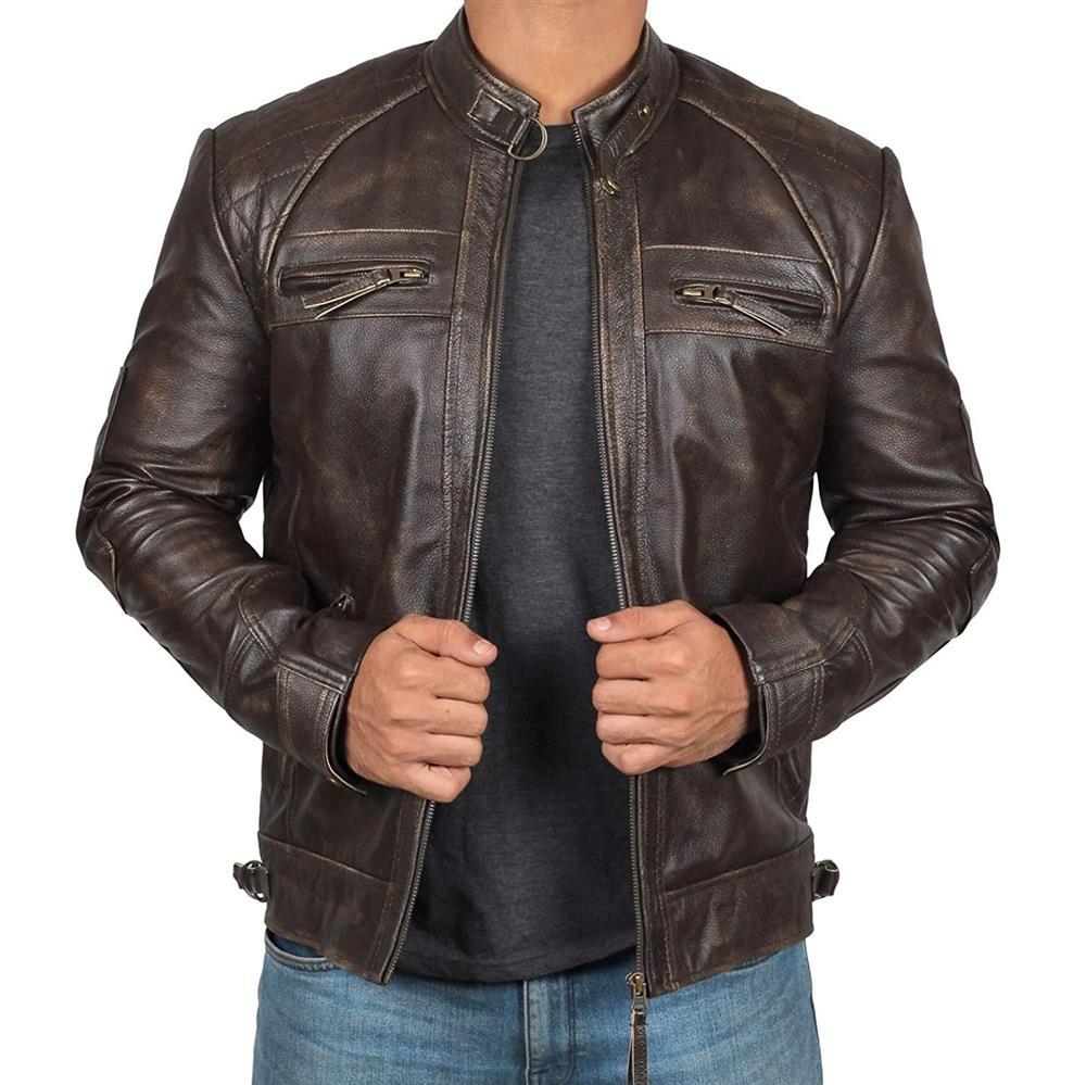 LeatherRide™    |    LEATHER BIKER JACKET