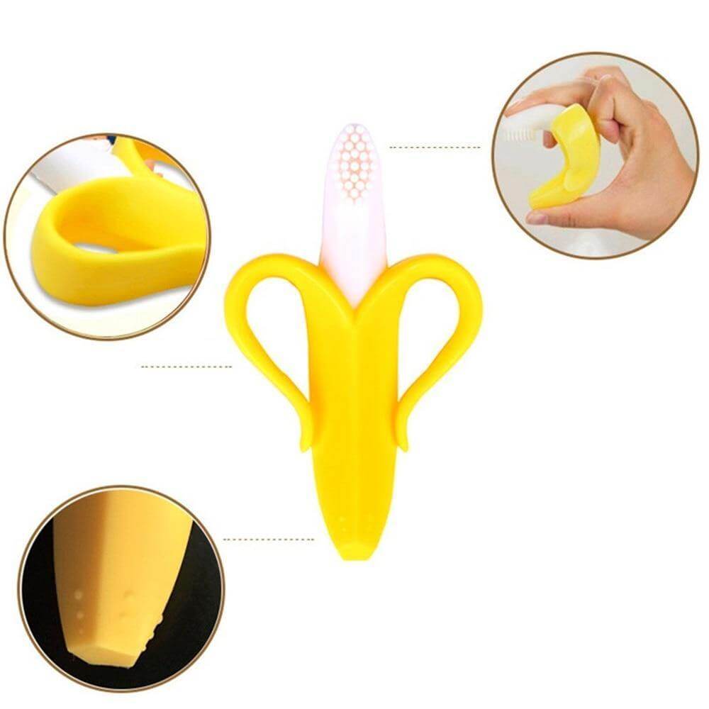 BananaBuds™    |    Adorable Baby Banana Toothbrush