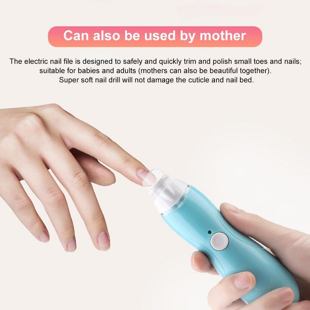 SafeTrim™  |   Baby Professional Electric Nail Trimmer