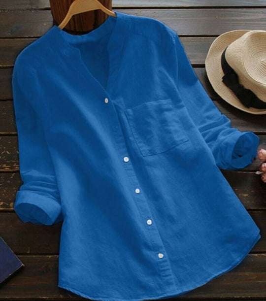 LongLinen™ | Long-sleeved Shirt in Linen