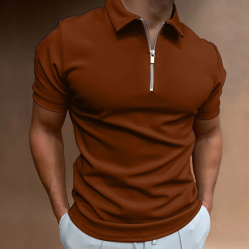 SimonZip™   |    Simon Zip Up Polo