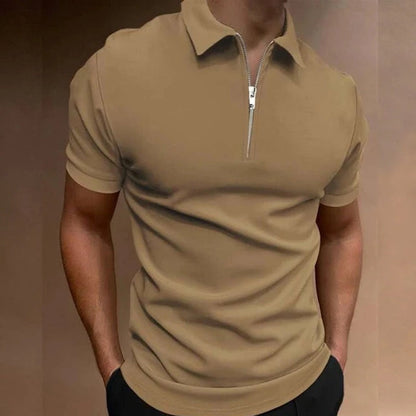 SimonZip™   |    Simon Zip Up Polo