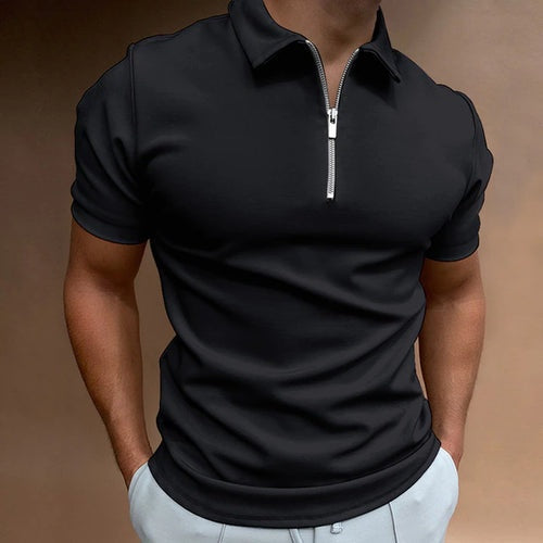 SimonZip™   |    Simon Zip Up Polo