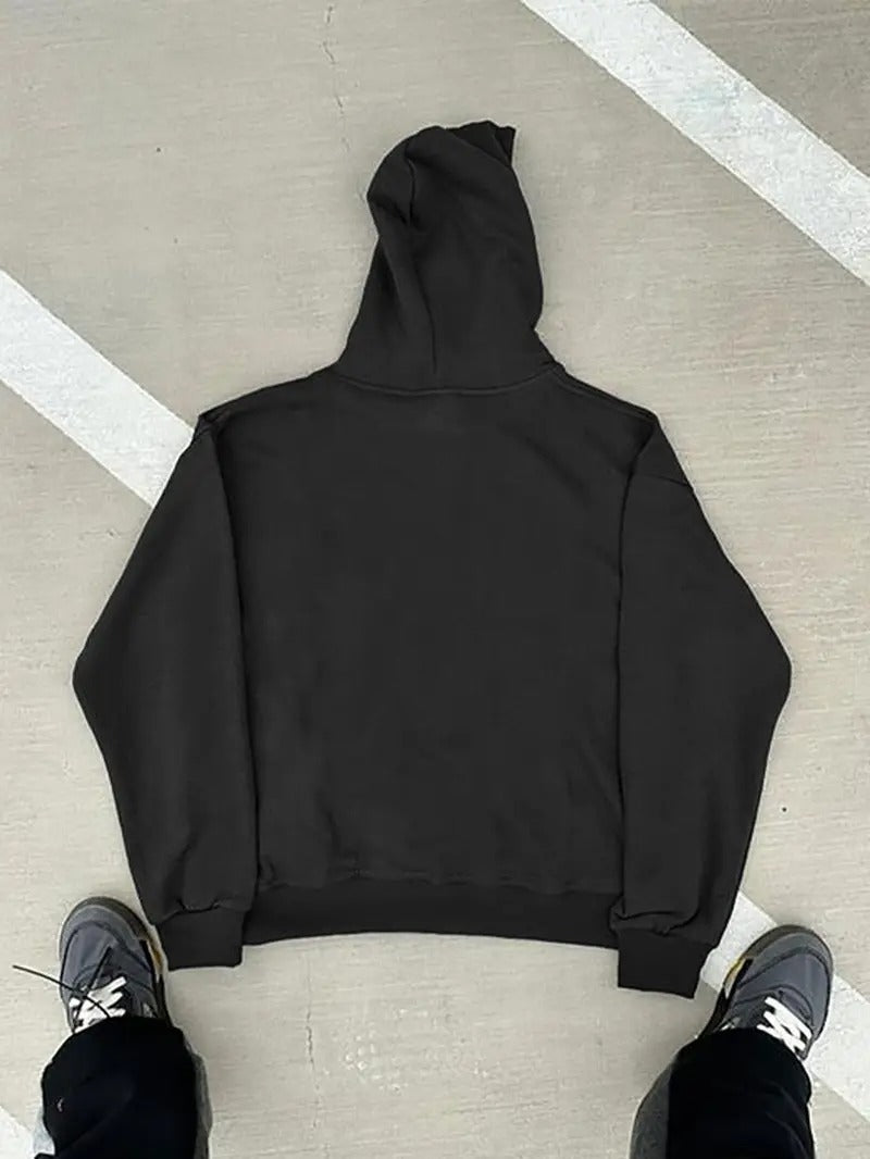 Men's Casual XO Print Valentine's Hoodie